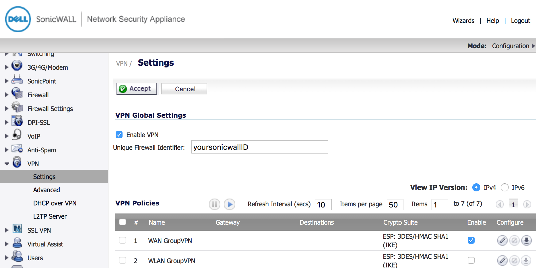 sonicwall vpn client for os x